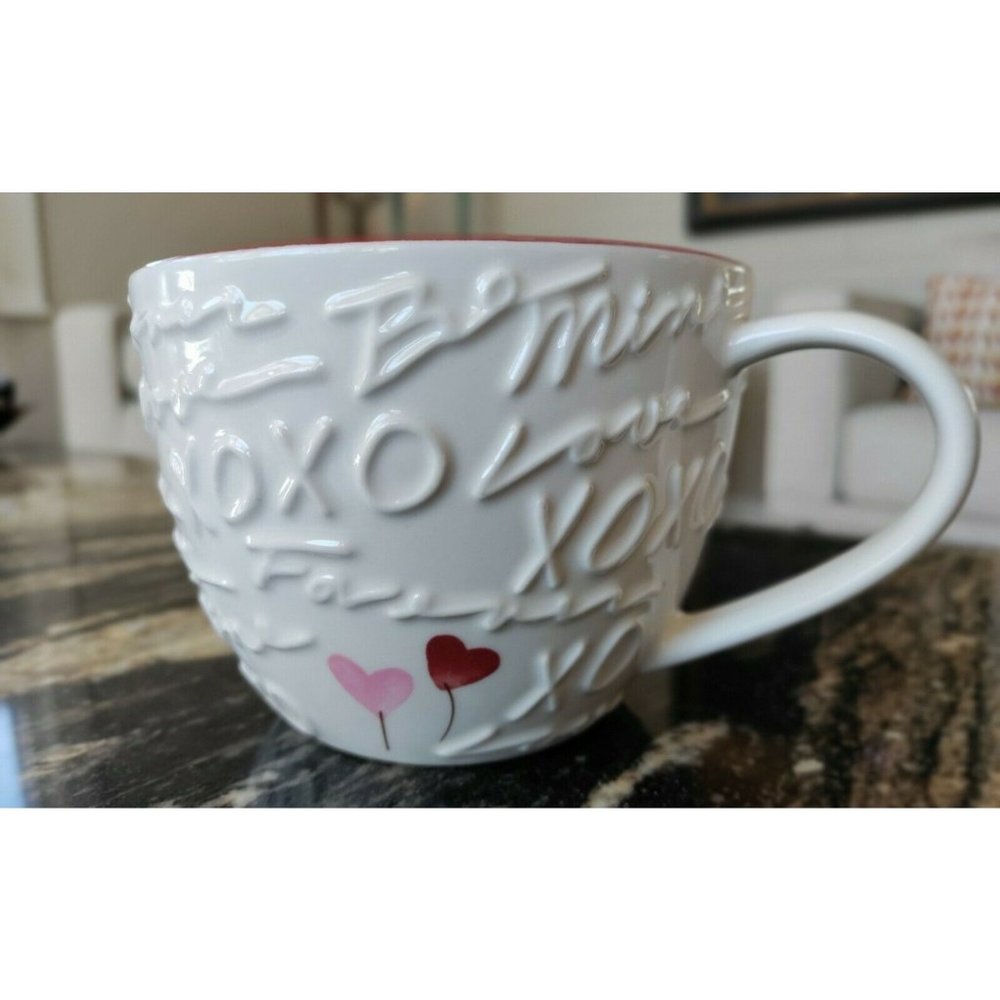 Starbucks Coffee Cup 2007 Valentine Love Heart